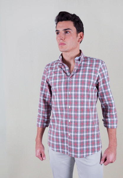Camisa de cuadros escoceses