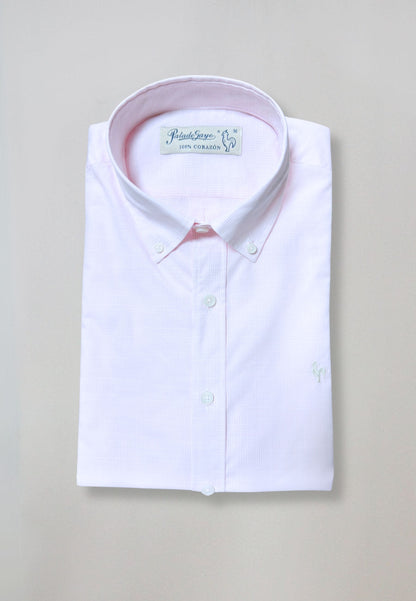 Light blue gingham shirt