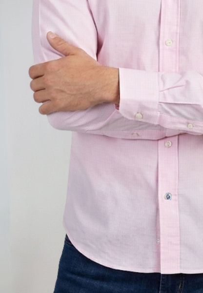 Light blue gingham shirt