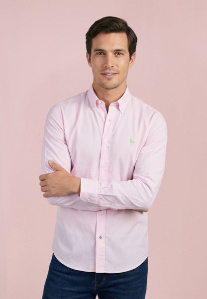 Light blue gingham shirt