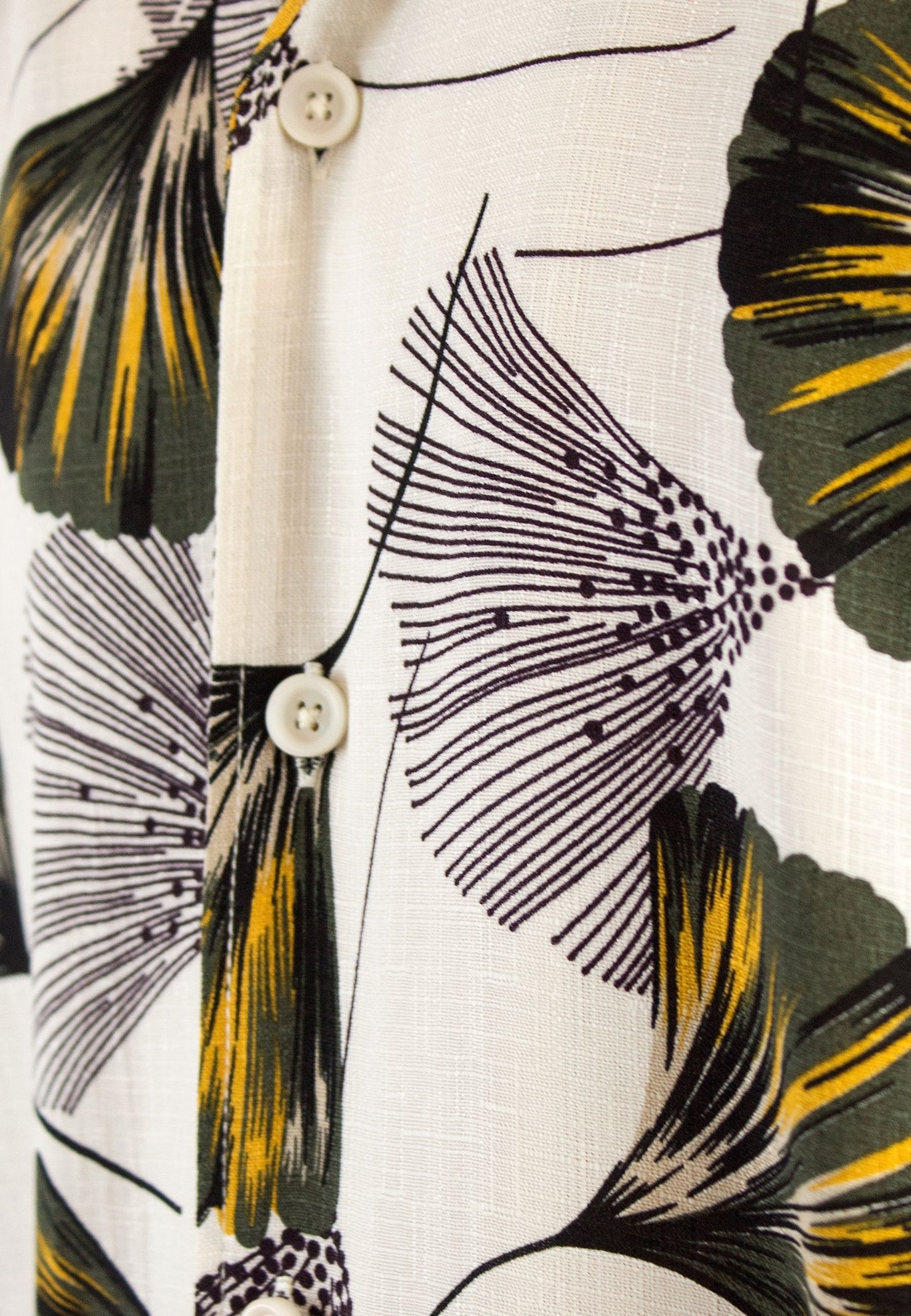 Camisa manga corta estampado flores
