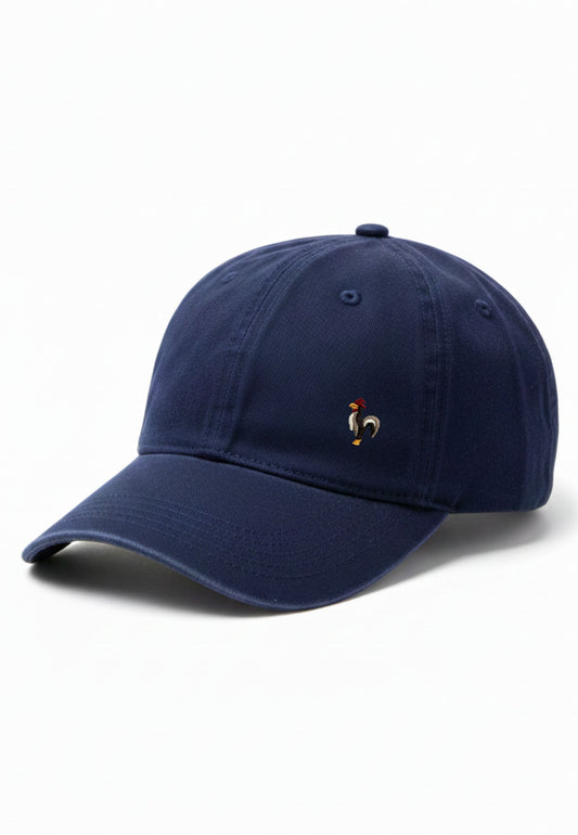 Gorra marino con gallo bordado