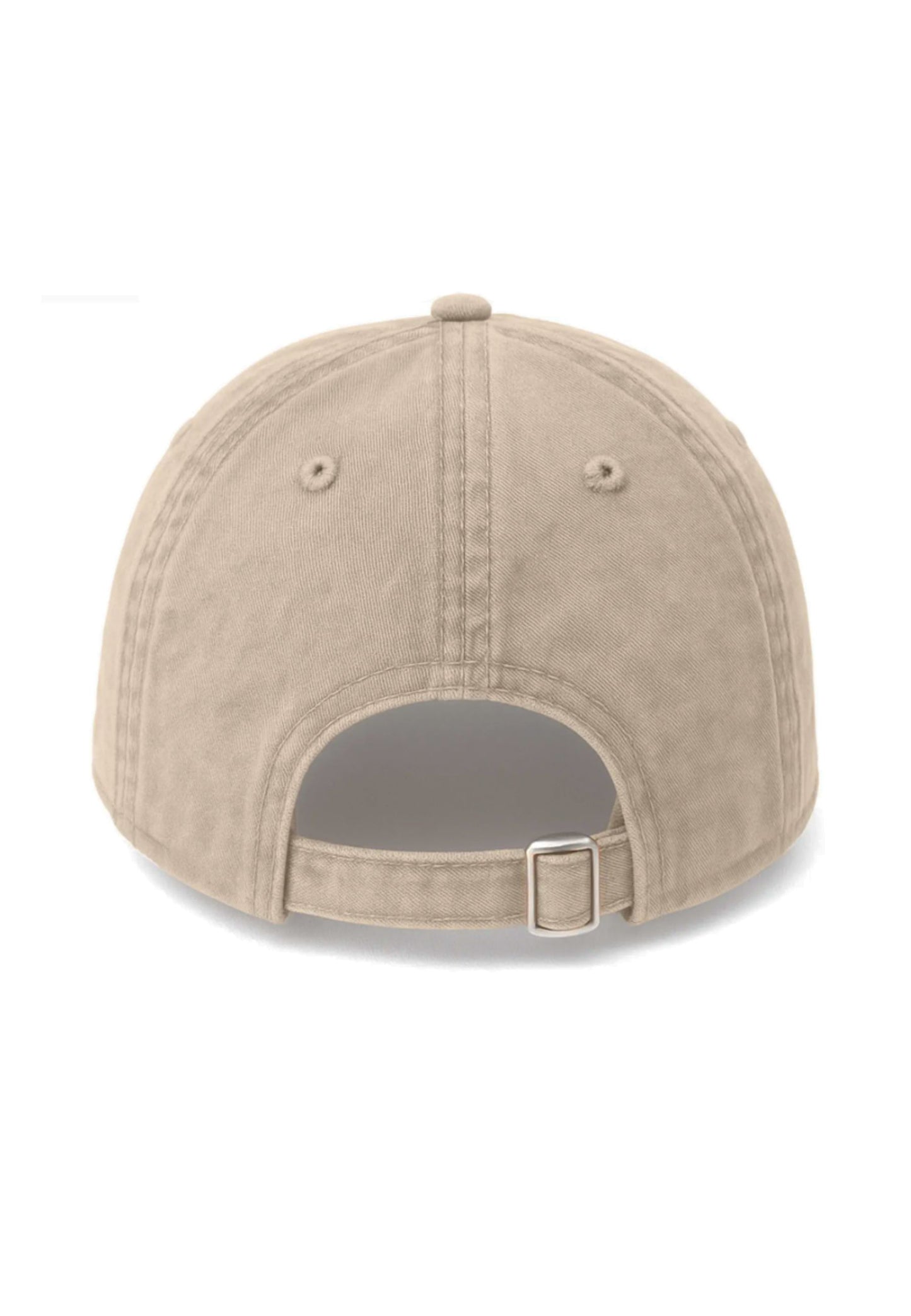 Gorra beige con gallo bordado al tono