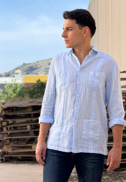 Pink striped oxford shirt