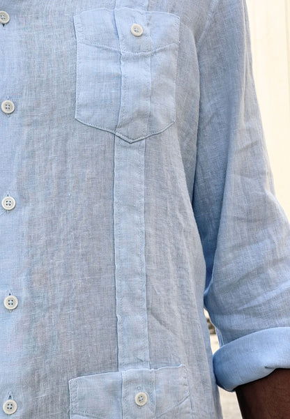 Pink striped oxford shirt
