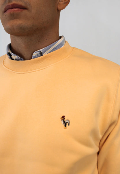 Sudadera amarilla lisa