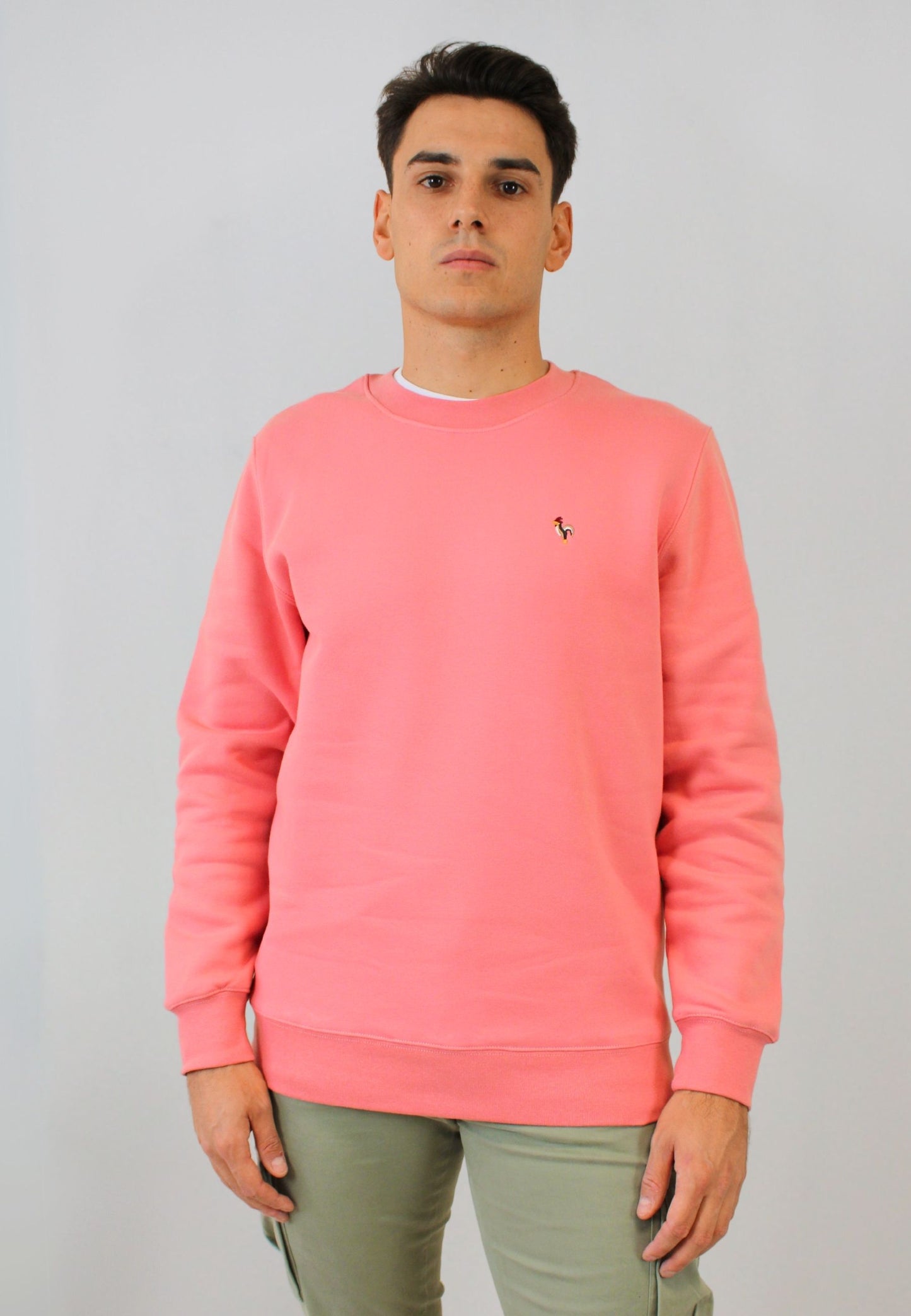 Yellow short-sleeved polo shirt