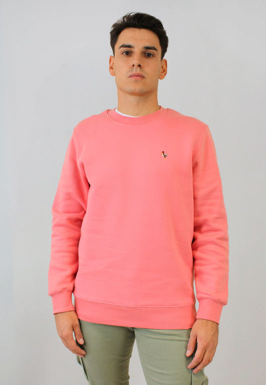 Sudadera coral lisa