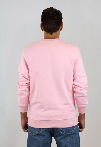 Sudadera rosa lisa
