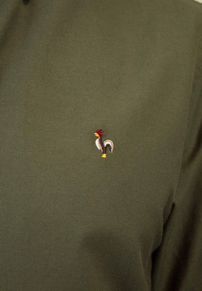 Camisa oxford lavado kaki