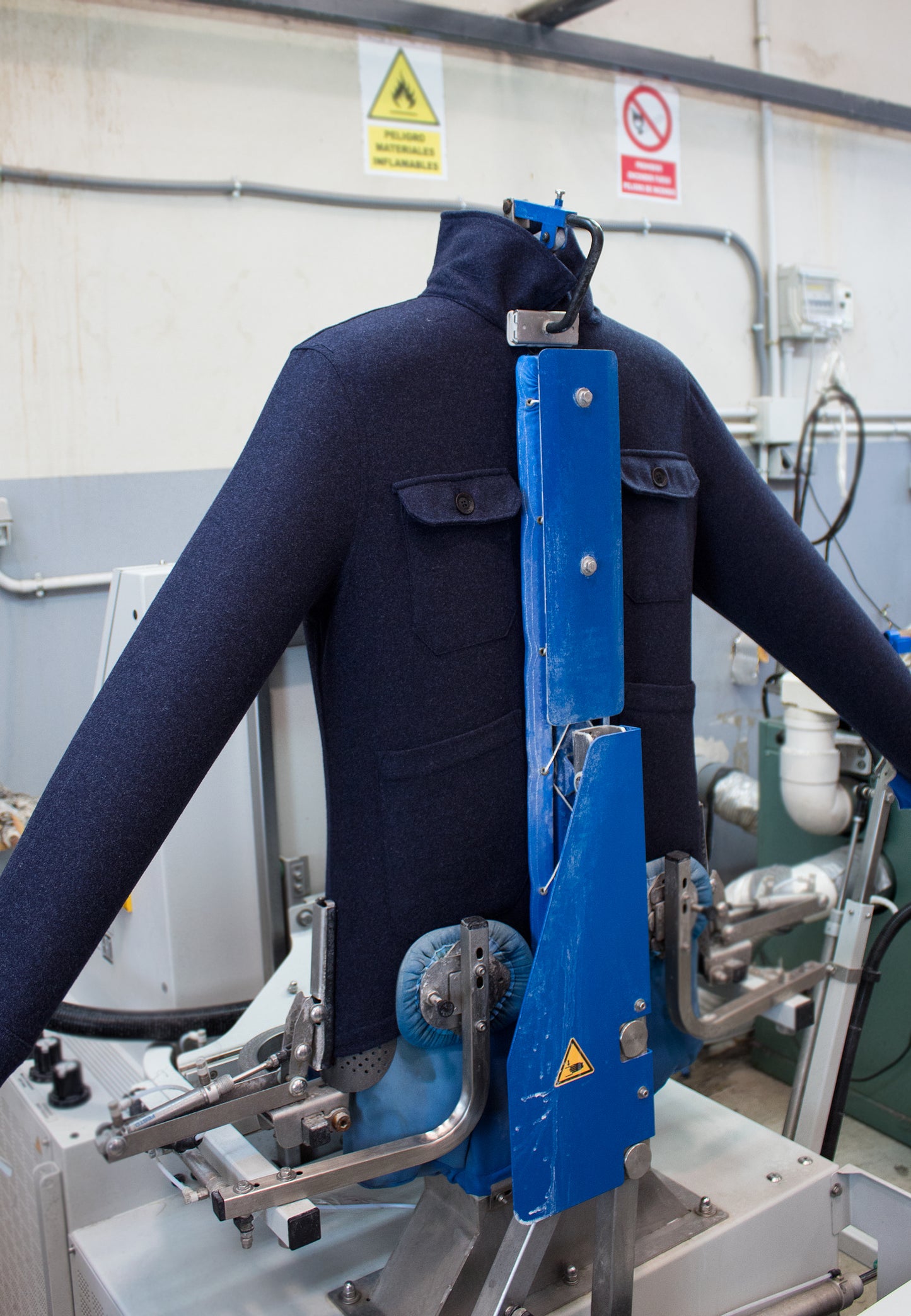 Chemise Oxford à rayures roses