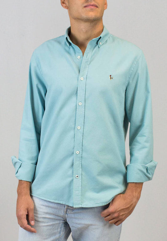 Camisa de algodón reciclado jade