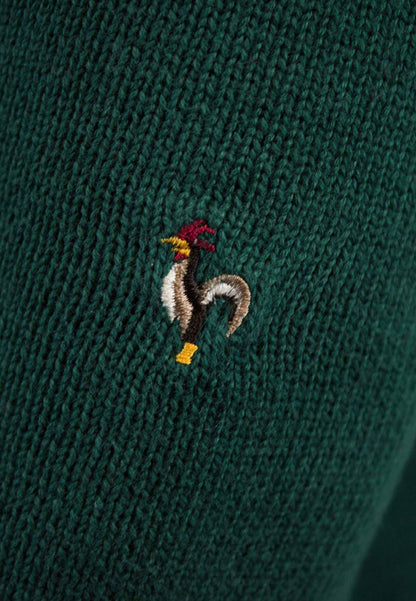 Jersey verde de algodón