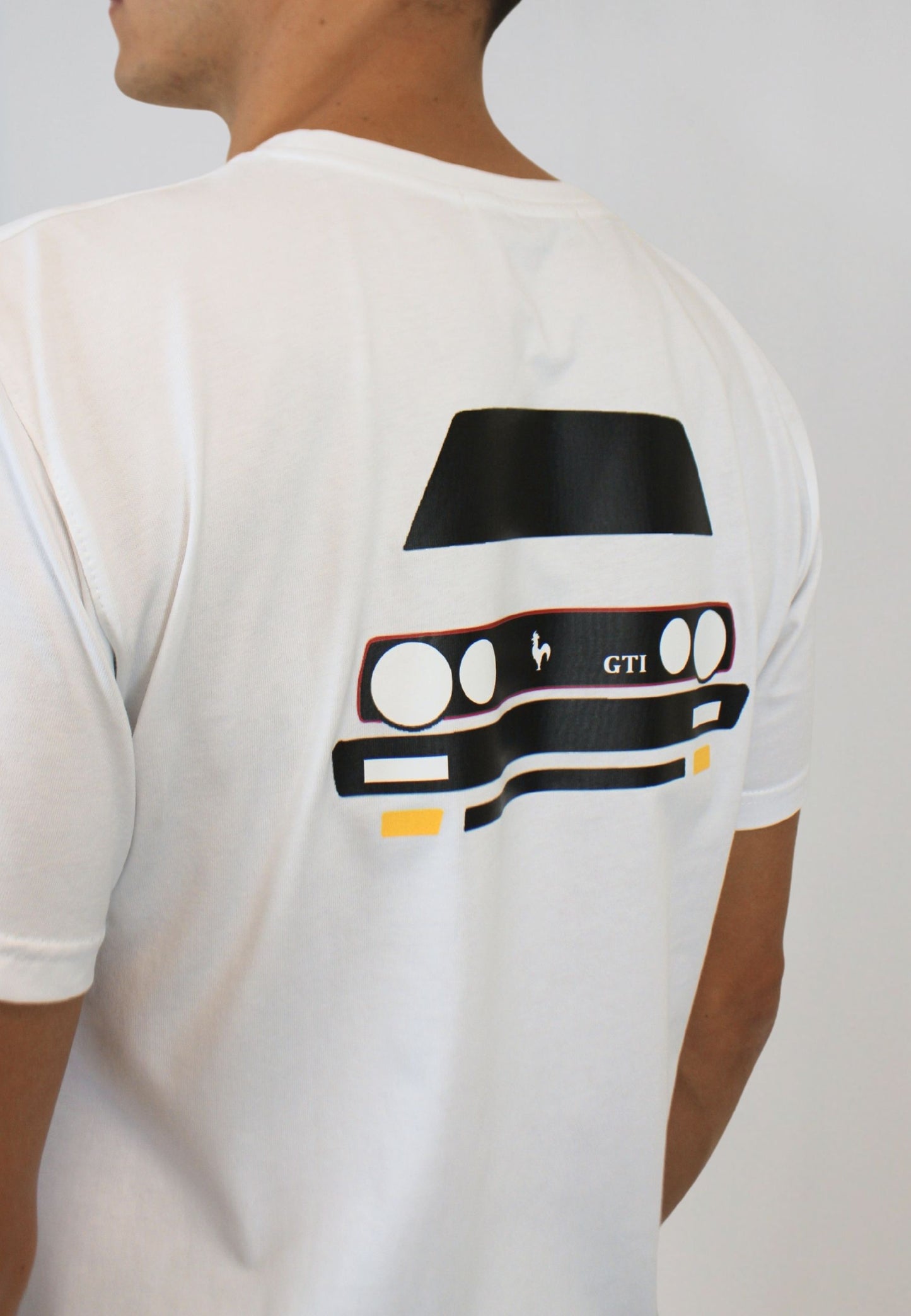 Camiseta blanca MK2 de manga corta