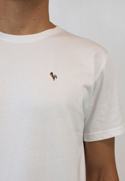 Camiseta blanca MK2 de manga corta
