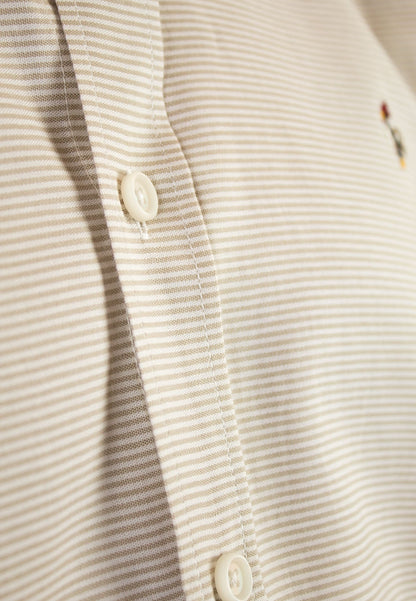 Chemise Oxford délavée bleu clair