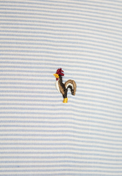 Chemise Oxford délavée bleu clair
