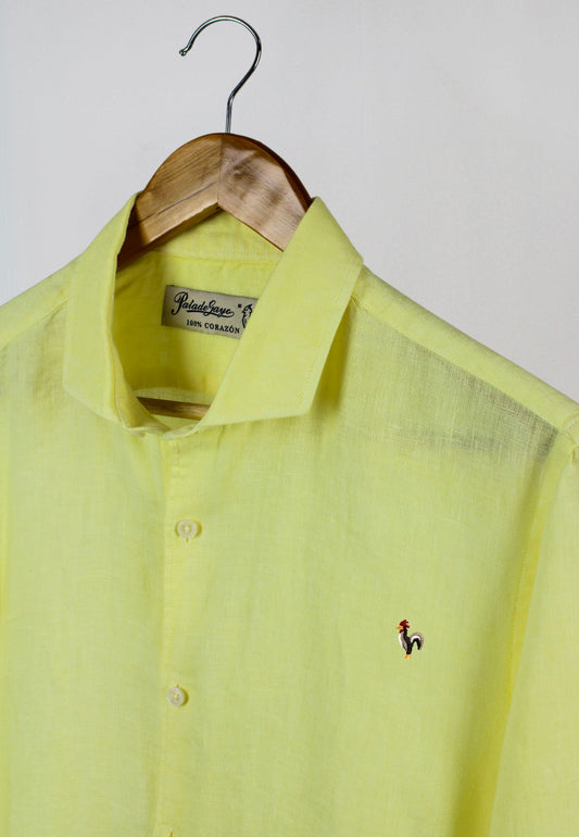 Pink gingham shirt