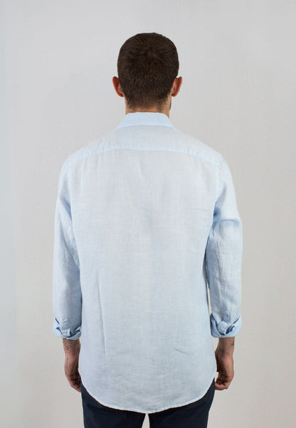 Pink gingham shirt
