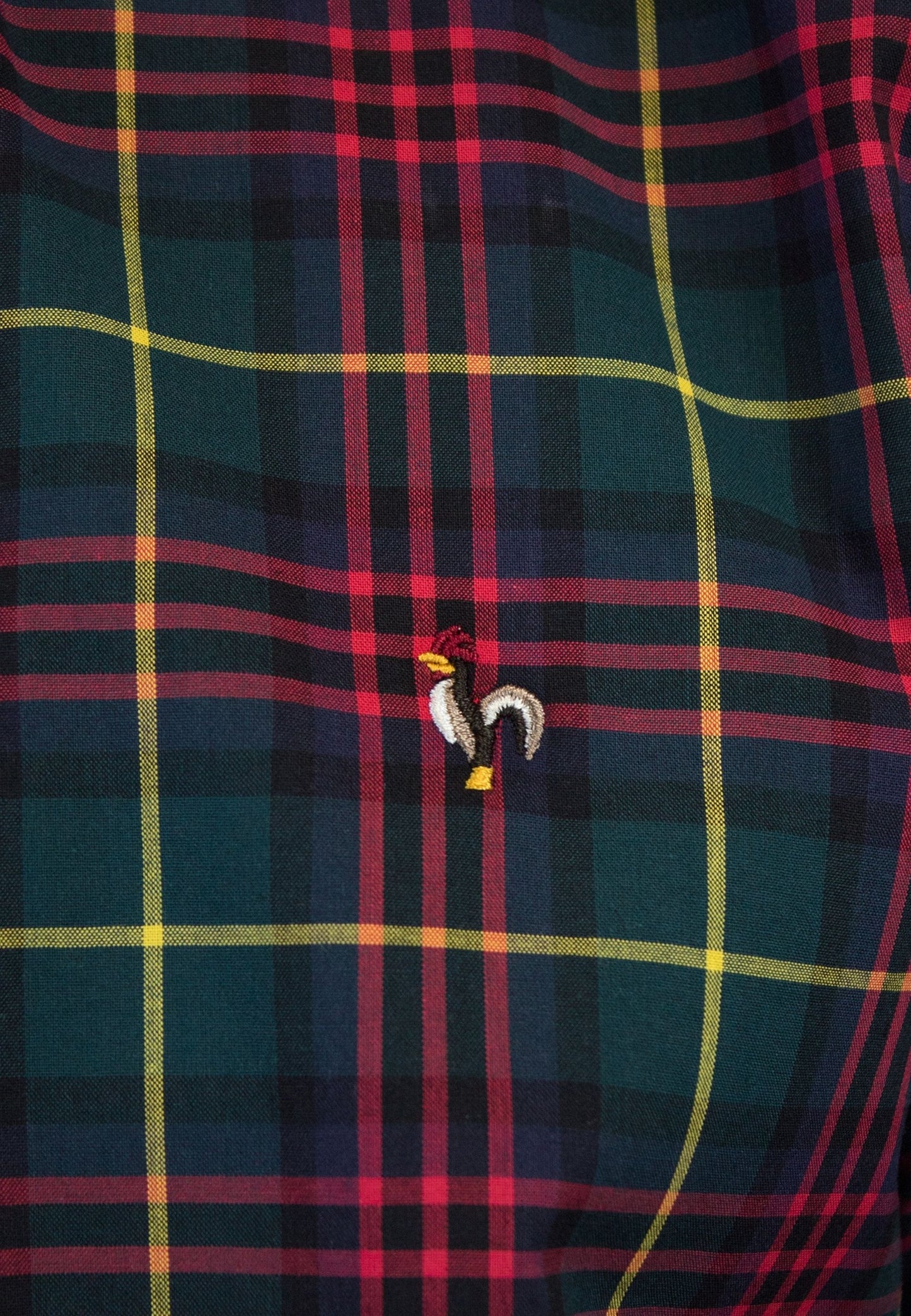 Camisa de cuadros popelín