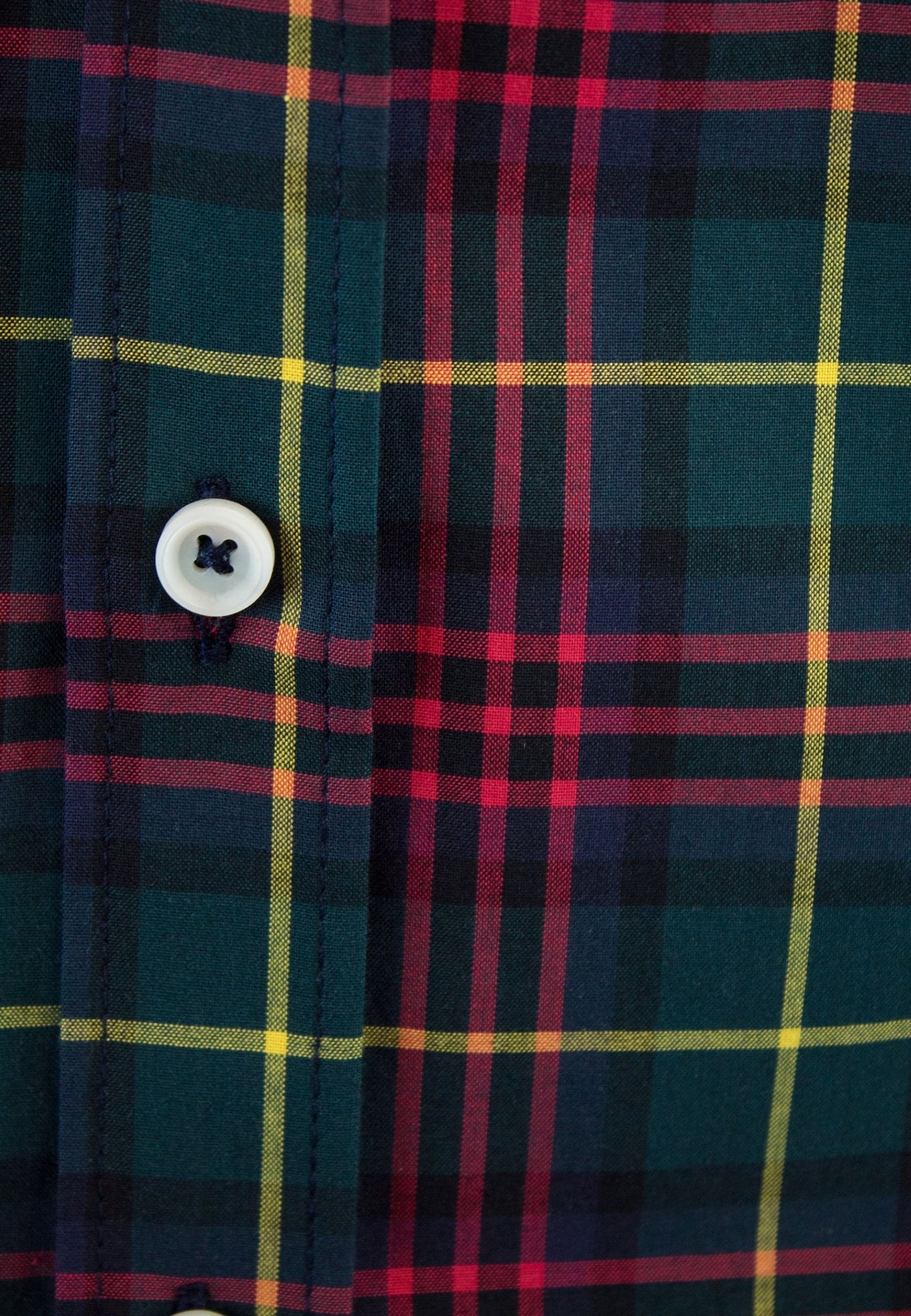 Camisa de cuadros popelín