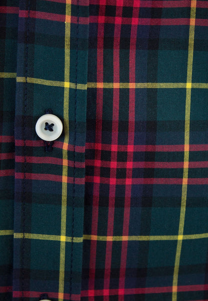 Camisa de cuadros popelín