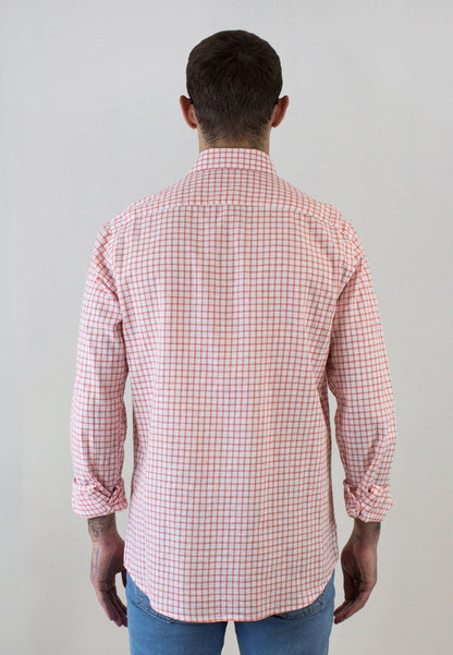 Light blue gingham shirt