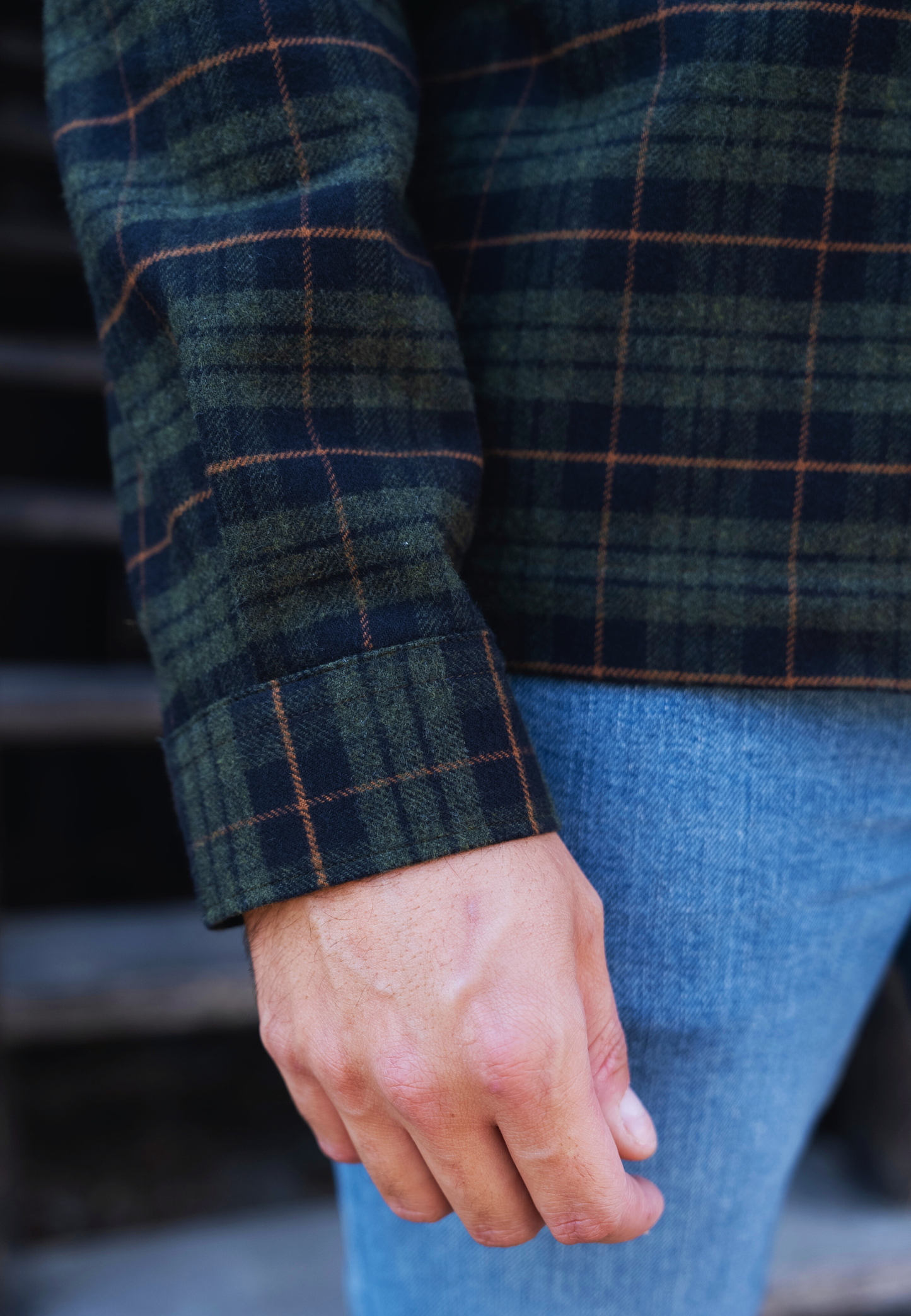Pink striped oxford shirt