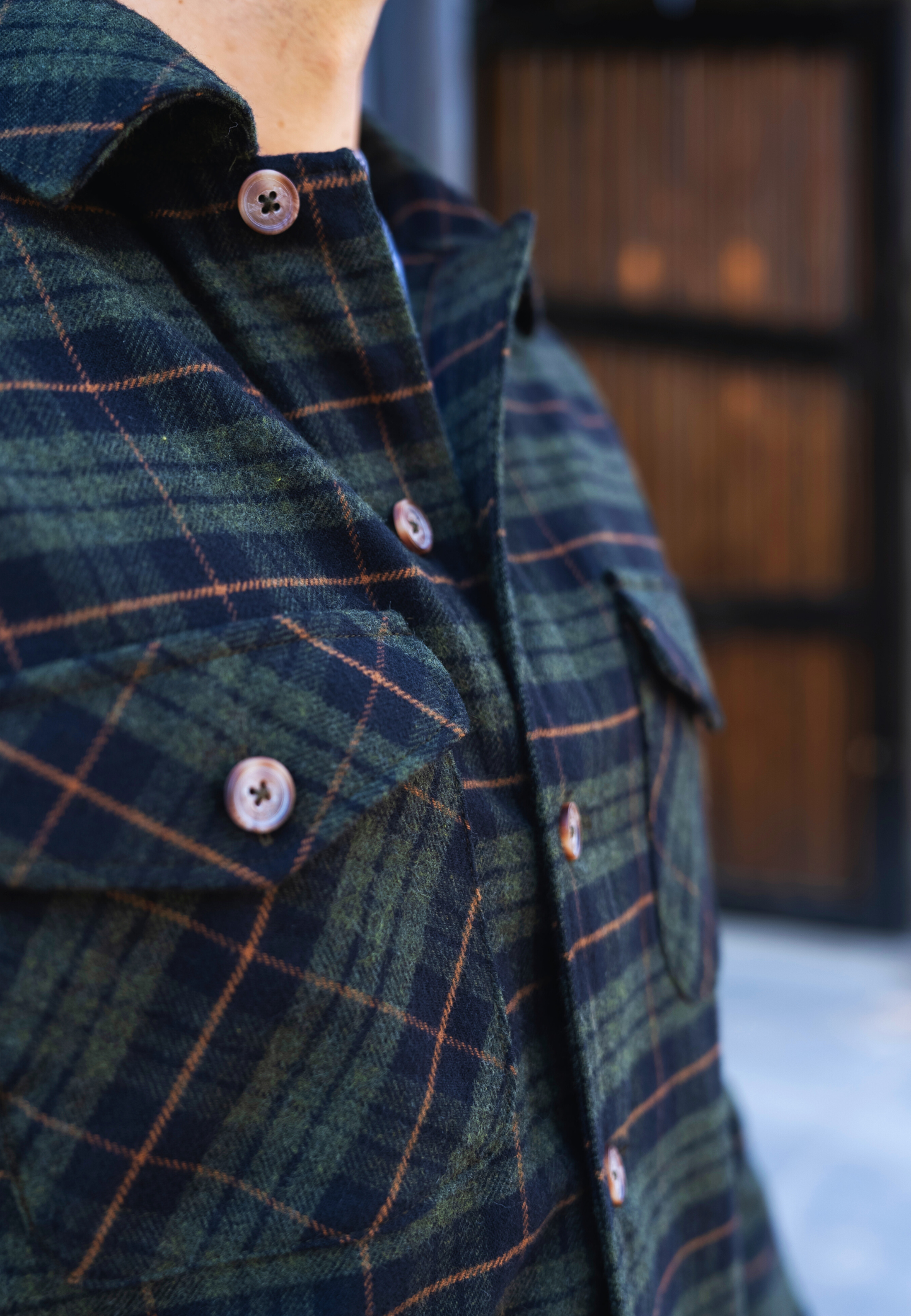 Pink striped oxford shirt