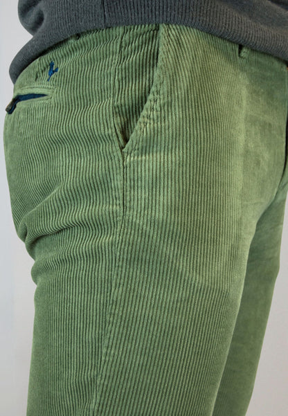 Men's black elasticated chino pants