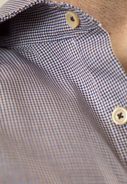 Pink striped oxford shirt