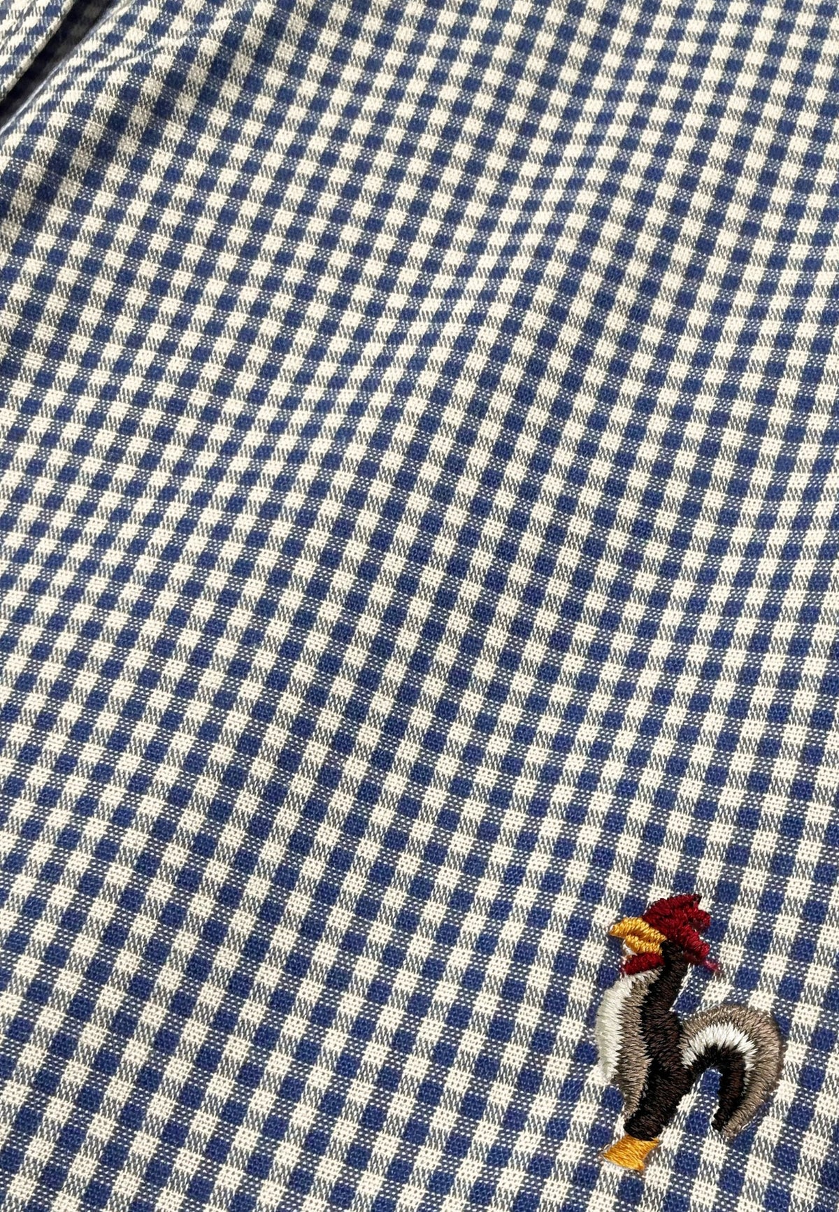 Chemise vichy bleu clair