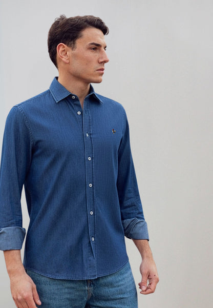 Tejido denim suavizado 100% algodón