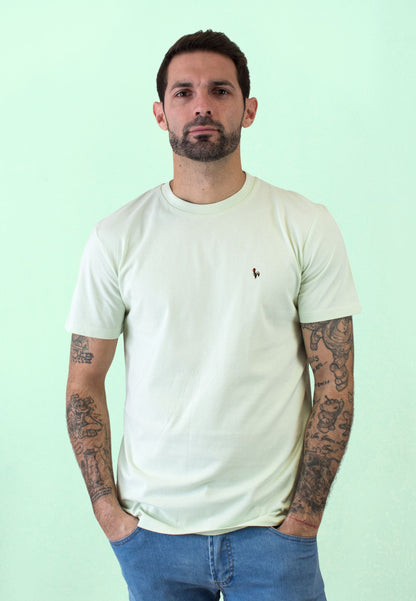 Navy short-sleeved T-shirt