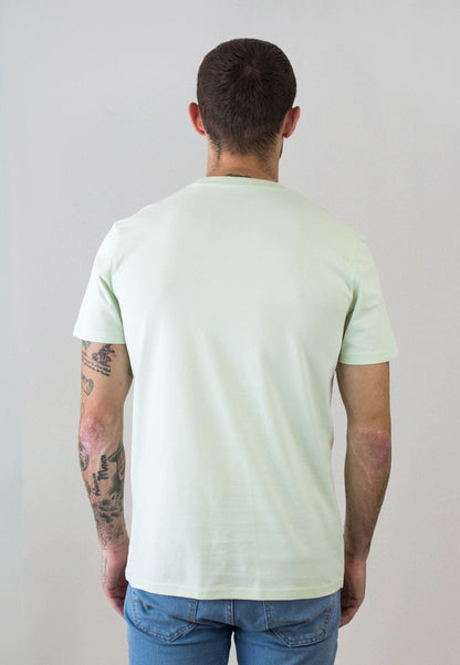 Navy short-sleeved T-shirt