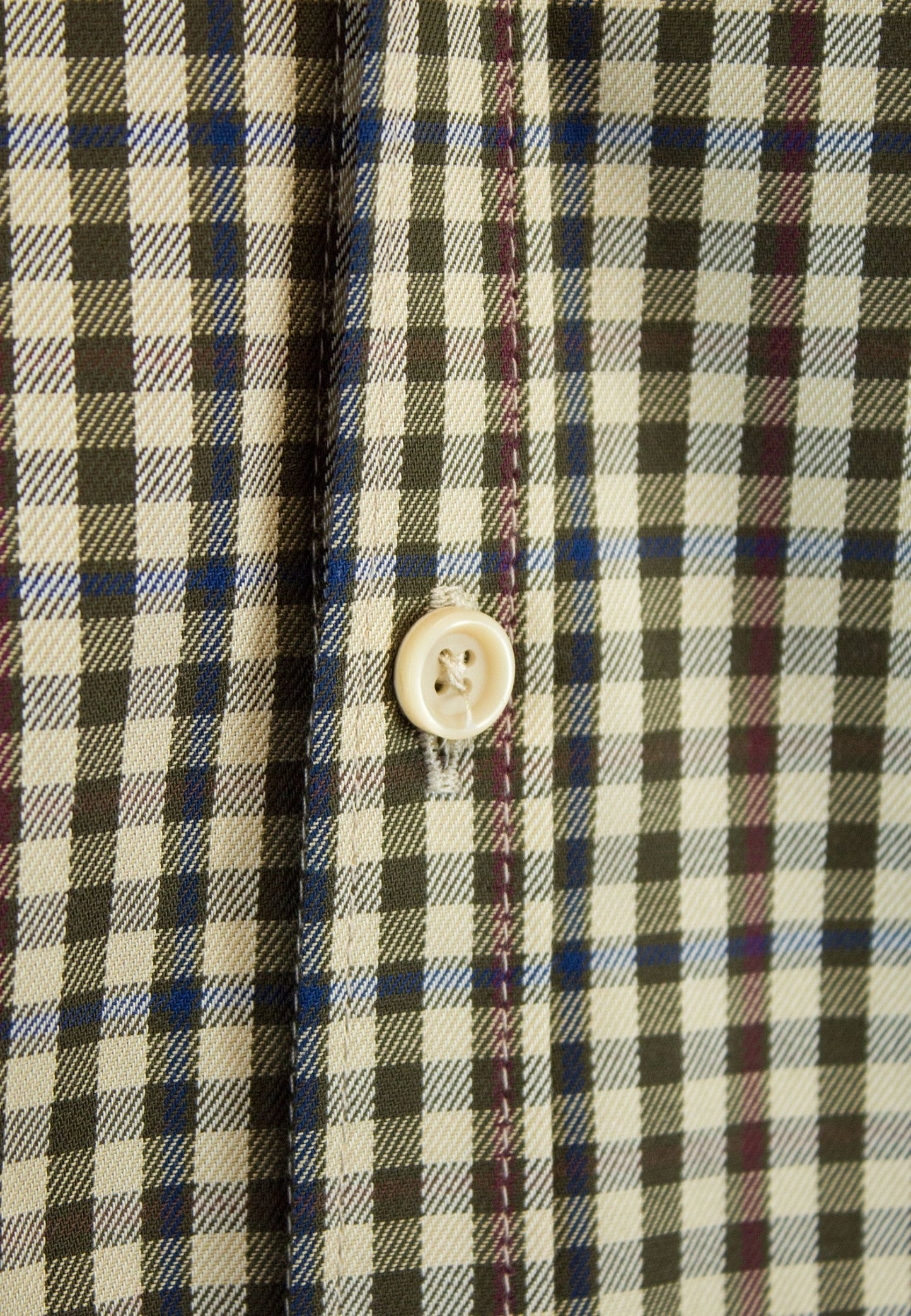 Camisa de cuadro en tonos marrones