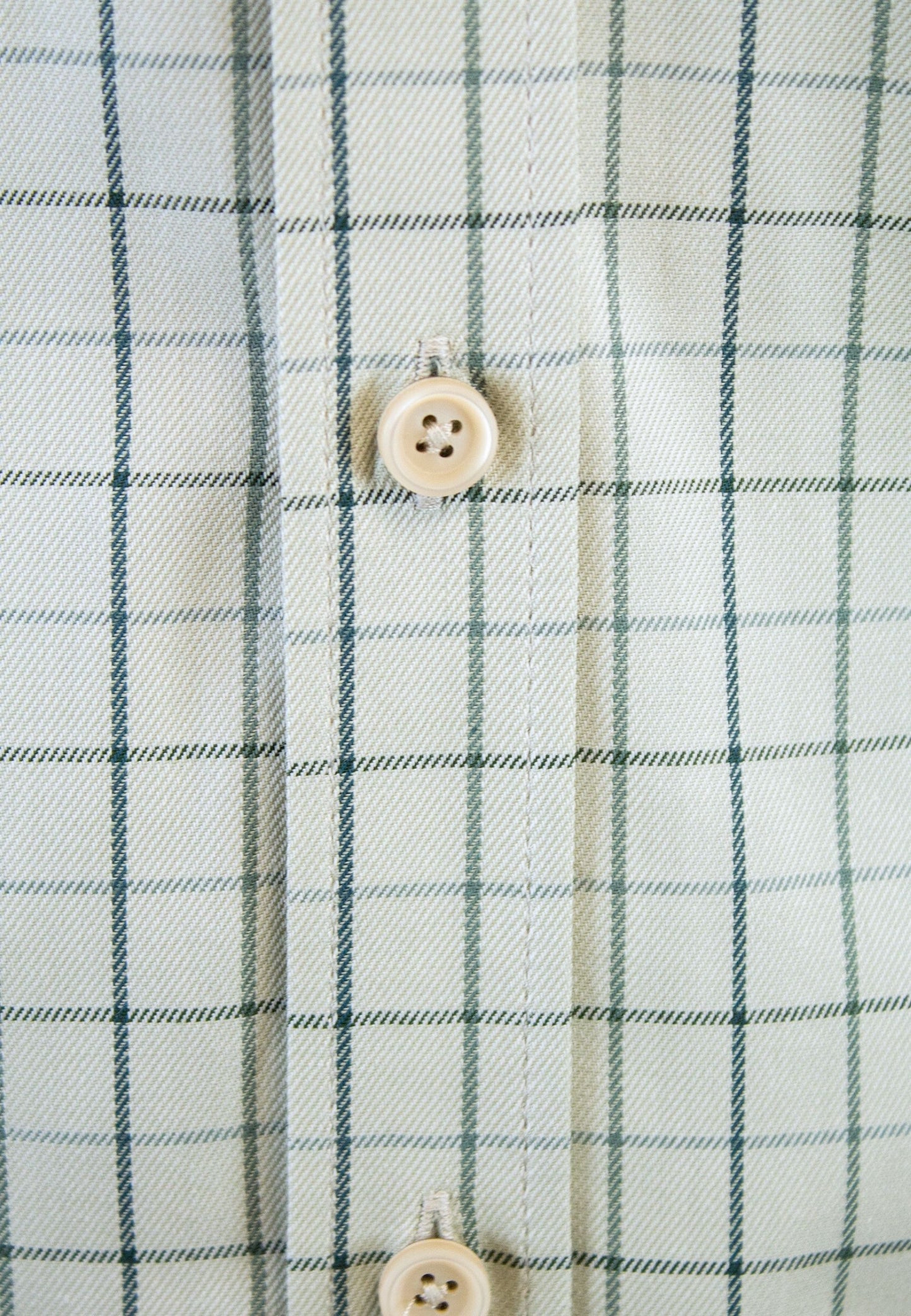 Camisa de cuadro en tonos verdes claros