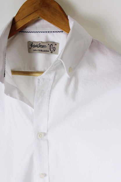 Tejido Oxford blanco 100% algodón