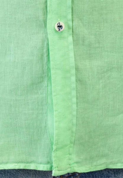 Chemise à carreaux roses