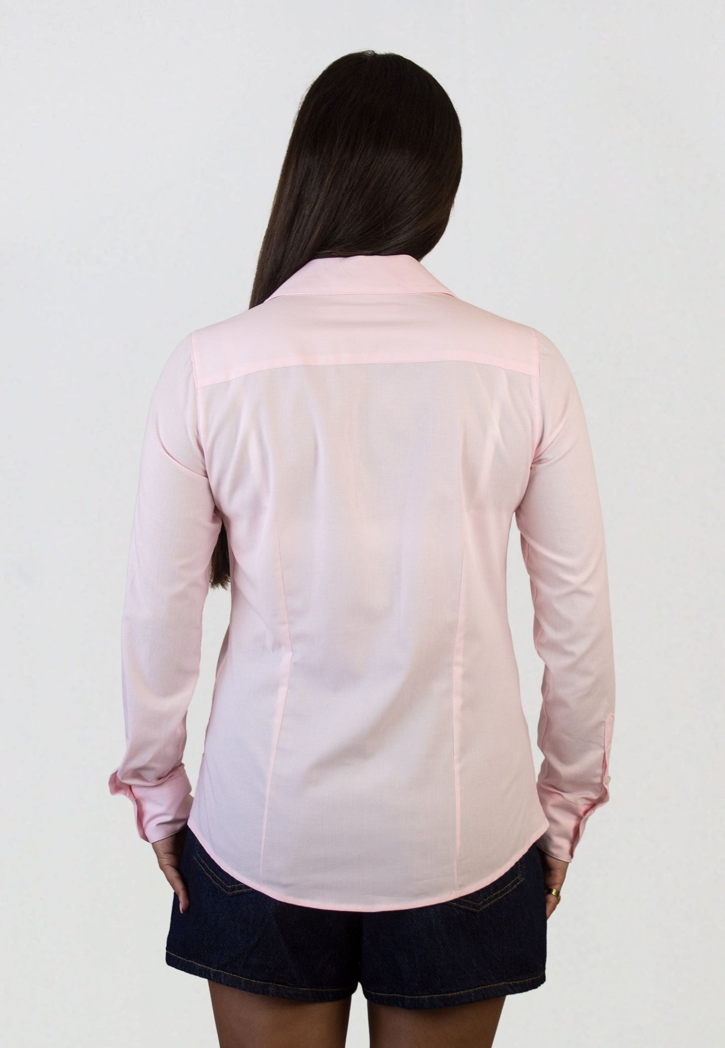Chemise vichy bleu clair