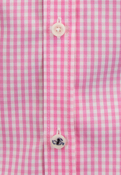 Green gingham shirt