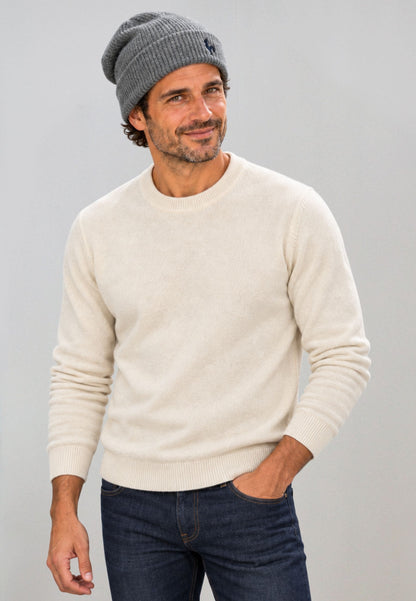 Gorro slouchy gris