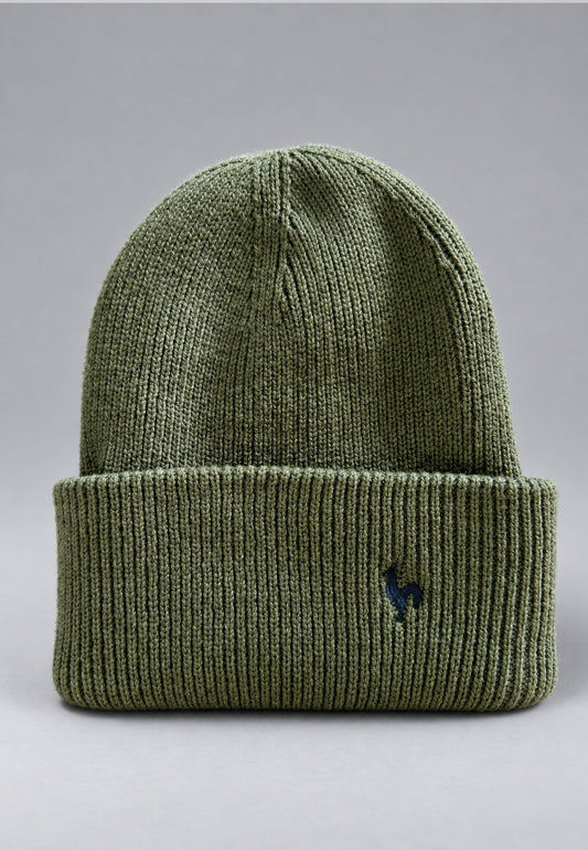Gorro slouchy kaki