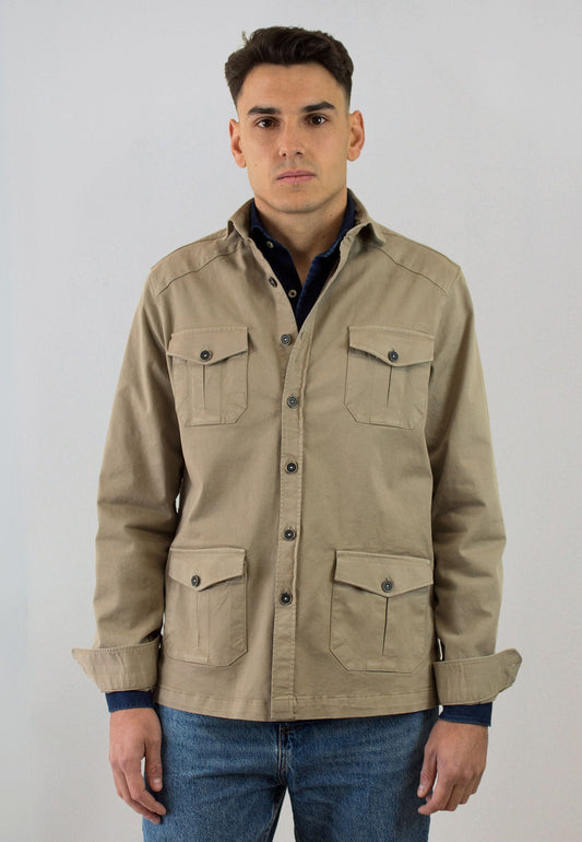 Chemise Oxford à rayures roses