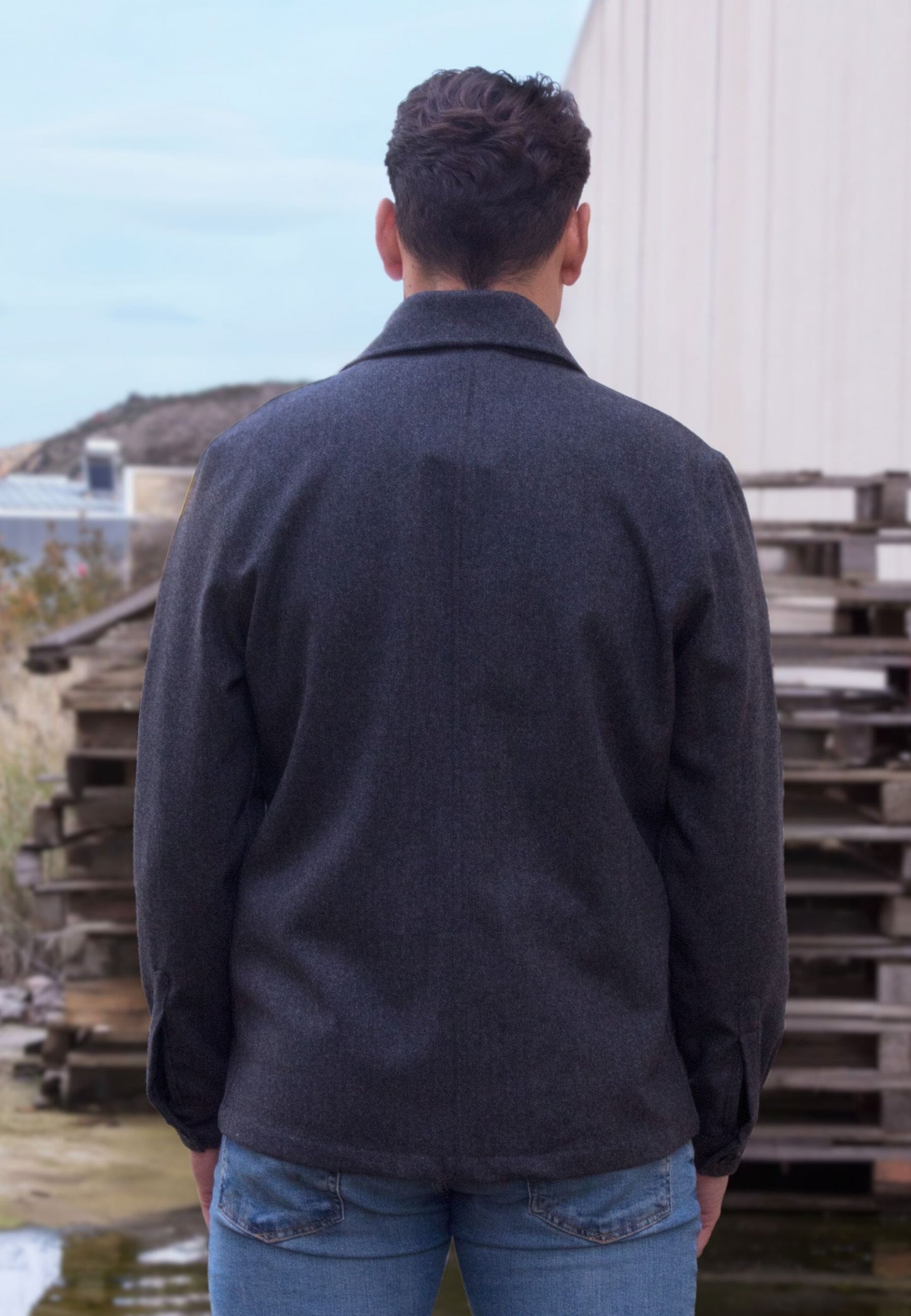 Pink striped oxford shirt