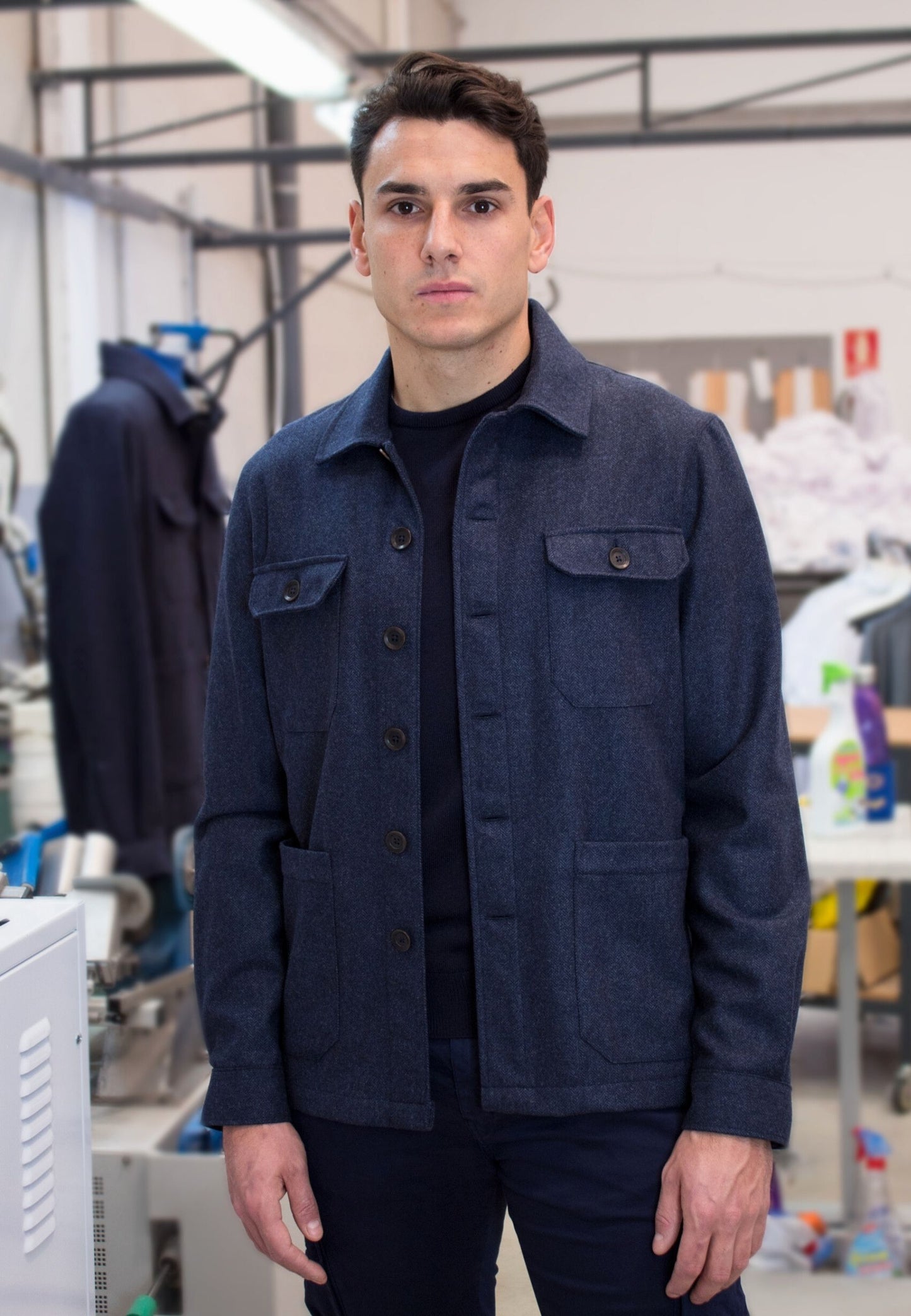 Pink striped oxford shirt