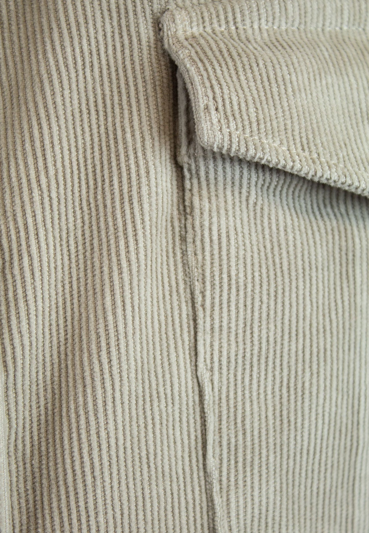 Sobrecamisa sahariana de pana beige