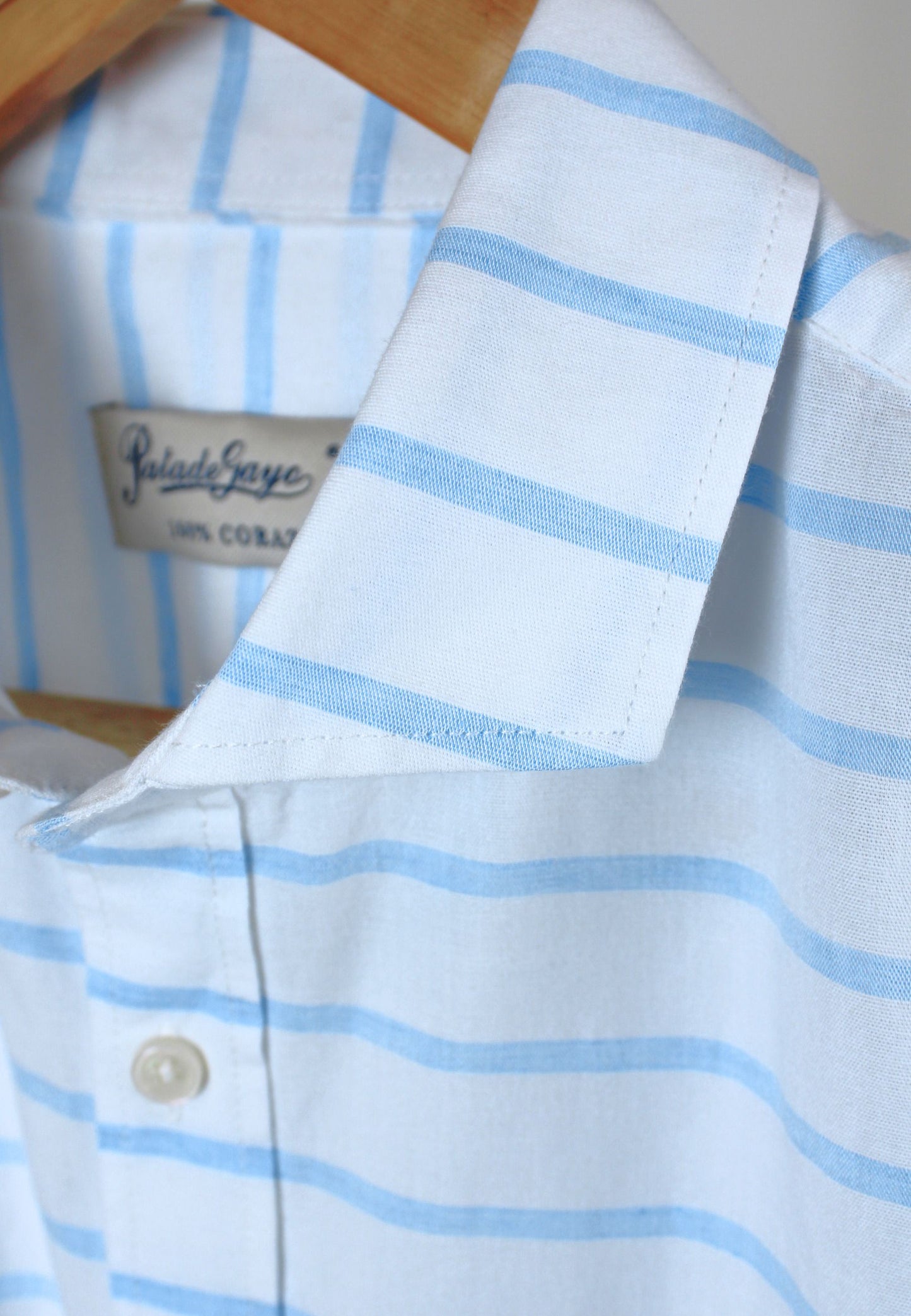 Light blue washed oxford shirt