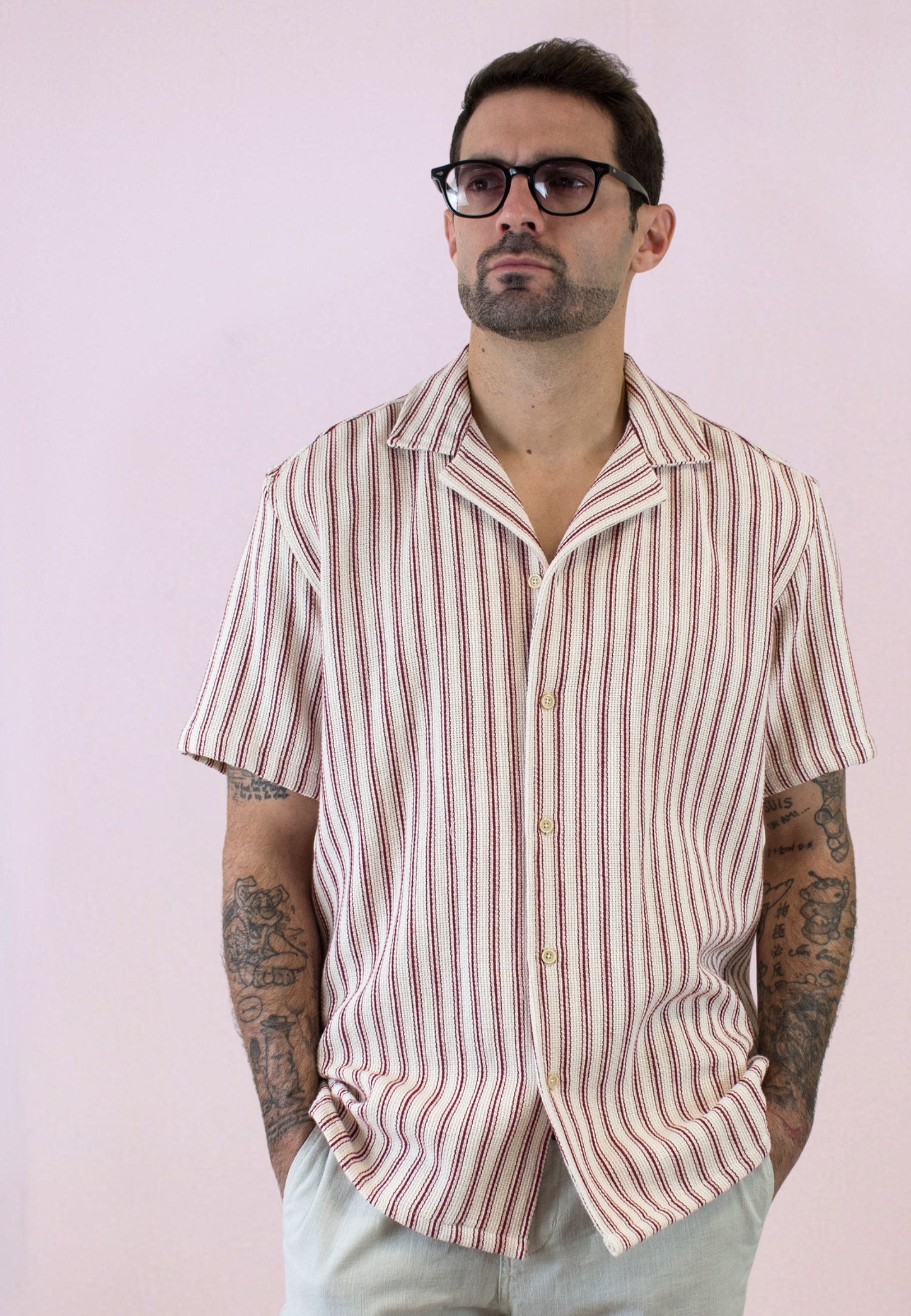 Light blue gingham shirt