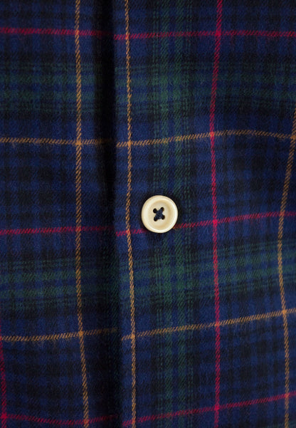 Camisa de cuadro marino